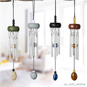 Garden Decorations Outdoor Garden Decoration Gifts Aluminium Tube Hanging Ornament Wind Wind Chimes R230613