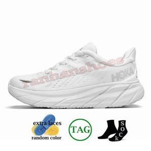 Tênis de corrida Hoka Clifton 9 Hokas One Bondi 8 Sapato esportivo feminino Harbour Mist Gray Shock Absorbing Road Moda Masculino Feminino Top Designer Feminino Tamanho Masculino 36-45