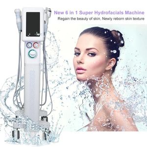 Powerful 6 In 1 Facial Care Oxygen Microdermabrasion wrinkle removal anti aging Rejuven Skin tightening Facial Hydro Cleaning Water Jet Small Bubble Machine
