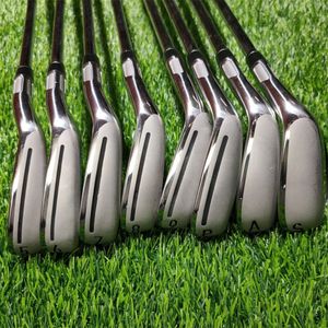 Club Milleri 8pcs varış m-gloir golf kulüpleri ütüler set gloire m ütü 5-9pas r/s çelik/grafit şaftları Headcovers fast 230612 dahil