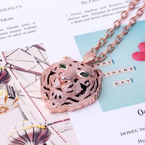 Pendants silver gold chain necklace diamond Pendants long necklaces for women men trendy Luxury designer jewelry Party Christmas Wedding gifts girls Engagement