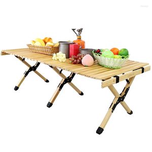 Camp Furniture Folding Table Camping Wooden Table-Portable Outdoor Picnic