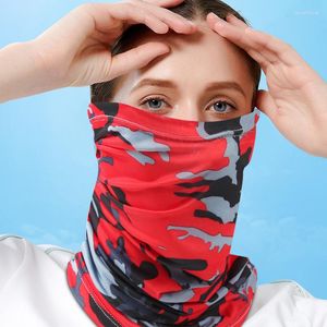 Bandanas Mask UV Protection Scarf Silk Face Cover Neck Tube Quick-drying Outdoor Fishing Cycling Magic Motorcycle Breathable