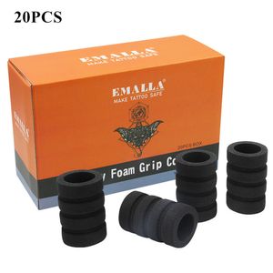 Tatuaż uchwytu 20pcs Sterylizowany sterylizowany pamięć pianki Tatuaż Okładki 22 mm pakowane do stali nierdzewnej lub jednorazowych rur tatuażu 230612