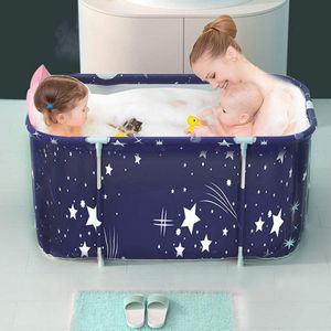 Banheiras Jeteveven 120cm dobrável banheira spa Bathtub crianças adultas piscina de banho portátil banheira de banho de banho portátil banheira banheira banheira de banho