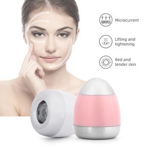 Face Massager Mini Massage Microcurrent Vibration Hud Drawing Lyfting AntiWrinkle Instrument Care Beauty Device 230612