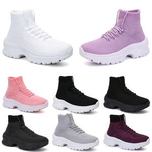 Ny Fly High Autumn Weave Breattable Top Women's Elevated Socks, Casual Sports Shoes, One Piece Replacement Black 27