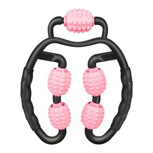 Yoga Circles Ring Pilates Roller Leg Muscle Massager Underarm Foam Cervical Vertebra Relax Body Shaping Sports Office Fitness Equipment 230612