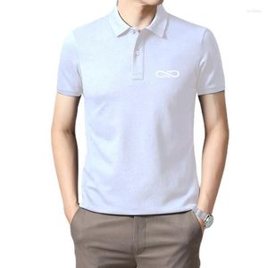 Camiseta polo masculina Uomo Donna Propaganda réplica do logotipo