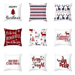 Pillow /Decorative Santa Claus Christmas Pillowcase Home Decoration Product Fashion Gift Happy Year