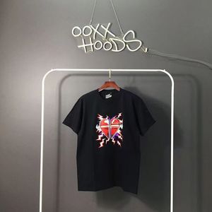 أغطية أوكسكس قمصان طباعة مصمم أزياء رجال تي شيرت القطن غير الرسمي المحملات القصيرة الأكمام الهيب هوب H2Y الشارع الشارع