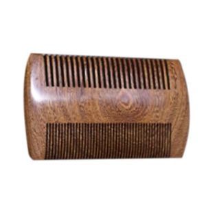 Green Sandalwood Pocket Beard Hair Combs 2 Sizes Handmade Natural Wood Comb 1pc Top Quality