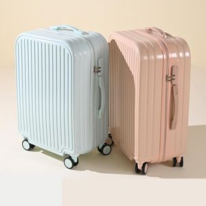 Walizki przenośna walizka do makijażu przenieś bagaż 24/26 cala moda z kółkami projektanta podróżna wodoodporna