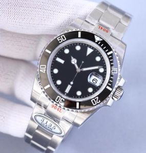 Zdr-Ceramic Bezel Mens 시계 41mm 자동 2813 운동 시계 시계 빛나는 사파이어 방수 스포츠 자조 패션 손목 시계 Montre de Luxe Watch