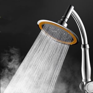 Bathroom Shower Heads Inch Adjustable 2 Mode ABS Bathroom Shower Head Ultra-Thin Large Rainfall Shower High Pressure Hand Held Shower Head 230612