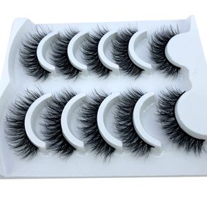 Makeup Tools 500 Pairs100 boxes 3D Mink EyeLashes Natural Hair False Long 100% Dramatic Eye MakeupFake Lashes Fluffy Cilios 230613