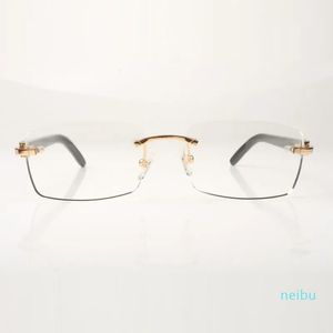 Buffs Glasses Frames Hardware Which Is Flat with Natural Hybrid Buffalo Horns Sticks