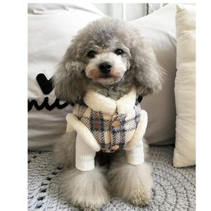 Jackets XXS3XL Pet Coat Winter Clothing Warm Dog Clothes Vest Jacket Overalls For Small Dog Bichon Shih Tzu Puppy Clothes For Dogs 8452
