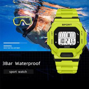 Dziecięce zegarki Dzieci Sport Smart Digital Toys Zatem dzieci alarm Electronic Waterproof Clock Chrono My Watch for Men Zamówienia Relij Hombre 230612