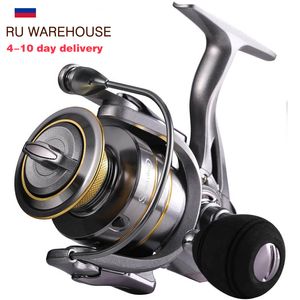 Катушки Baitcasting Sougayilang 131BB Спиннинг со свободной рыбалкой Spool 55 1 передаточный обчисление CNC Алюминиевый карп de Pesca 230613