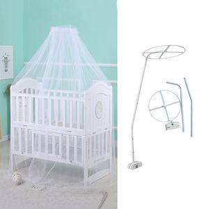 Crib Netting Universal Mosquito Crib Nettting Uchwyt Letni Baby Mosquito Net Stand Crib Netting Banopy Uchwyt Wyjmowany namiot wspornika łóżka dla niemowląt 230613