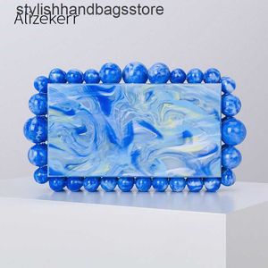 Totes Women Beaded Acrylic Box Evening Clutch Bags Elegant Designer Luxury Novelty Bridal Clutch Purses And Handbags Wedding Party