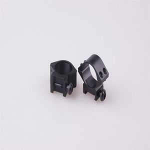 2PCS 30mm Weaver Scope Mount Anelli Anelli di montaggio su guida Picatinny a basso profilo 1493913206t