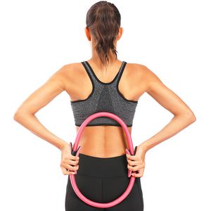 Yoga Circles 2 peças Fitness Ring Circle Pilates Exercise Home Resistance Elasticity Gym Workout Accessories 230612