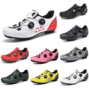 2023 lock sapatos de ciclismo masculino preto vermelho escuro verde cinza amarelo rosa tênis masculino para esportes ao ar livre