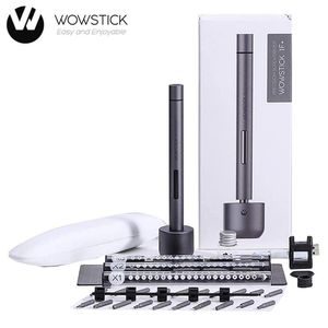 Schroevendraaiers wowstick 1f+ 64 w 1 litowym śrubokręcie śrubokręta z światłem LED elektrycznego śrubokręta