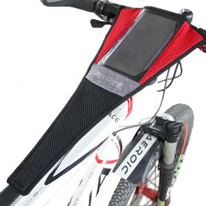 Gadget da esterno Bicicletta Allenatore professionale Copertura resistente al sudore Mountain Road Bike Nastro assorbente per il sudore Adatto a Max 6 pollici Fasce per ciclismo per telefono 230612