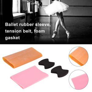 Motståndsband gummi baletthylsa elastiskt band för fot stretch bårbåge förstärkare gymnastik spänning bälte skum packning 230612