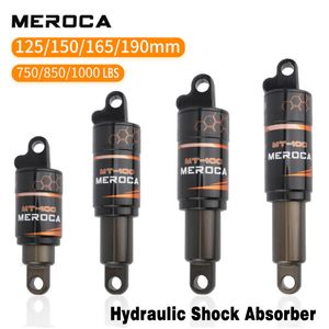 Bike Groupsets MEROCA Adjustable Hydraulic Shock Absorber 750 780 1000 LBS For Mountain Interated Oil Spring Rear Part 230612