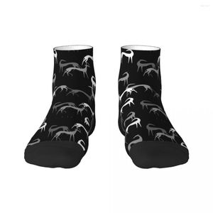 Herrensocken, süße Windhunde, Herren-Crew, Unisex, Kawaii, 3D-Druck, Windhund, Whippet, Hundekleid