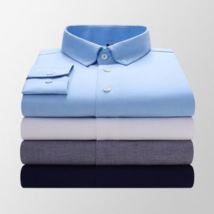 Camicie eleganti da uomo maniche lunghe per uomo 5xl Abiti da lavoro formali Camicia Streetwear 2023 Abbigliamento da uomo stilista