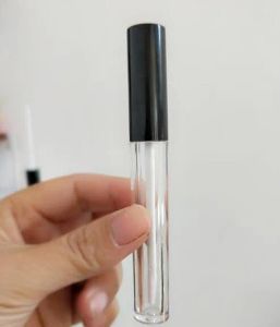 5ml transparent lip gloss/color cream tube or lip balm tube gel lipgloss tube