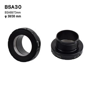 Bike Groupsets Threaded Lock BSA30 Road BB Set 687m Alloy Aluminium Sealed Bearing 30mm Mountain Bicycle Bottom Bracket MTB For SHIMANO 230612