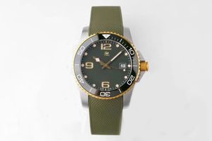 Mode Men's Watch Automatic Mechanical Watch Designer Watch Rubber Watch Gemstone Glass Ceramic Ring High Quality Montre de Luxe