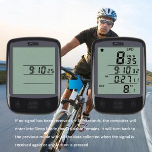 Cykelhastighetsmätare och kilometernät WIRED Bike Cycling Computer Waterproof Bike Stopwatch med stor skärmcykeltillbehör