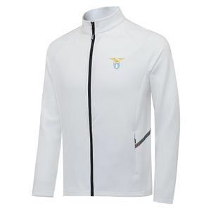 SS Lazio masculino lazer esporte casaco outono quente casaco ao ar livre jogging camisa esportiva lazer jaqueta esportiva