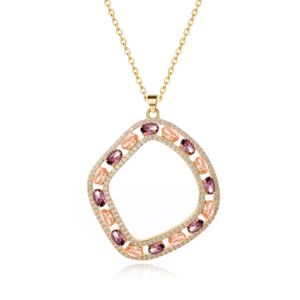 Medaglioni Minimalista Elegante Tutti i giorni Versatile Collana con ciondolo a cerchio tondo Girocolli a catena Vintage Donna Ragazza Matrimonio Regalo di compleanno 230612