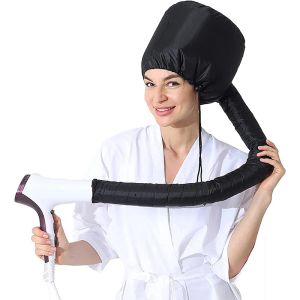 Dryer Bonnet Soft Hood Drying Adjustable Dryer Cap No Damage to Easy to Wear Suitable for All Head Shapes