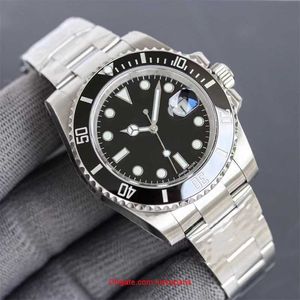 R Olax 럭셔리 남성 시계 41mm 사파이어 유리 글라이딩 잠금 자동 기계식 도자기 Green Black Watches 풀 스테인리스 스틸 방수 수영 AYW 6SWT YKCV