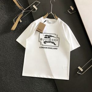 Lyxvarumärkesdesigner Färgglada bokstäver Män topp-t-shirt
