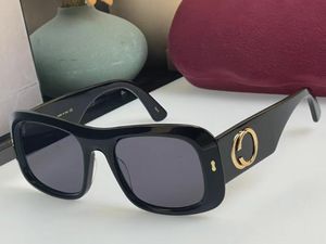 5A-glasögon G1251S 705303 Rektangulära ram Interlocking Eyewear Discount Designer Solglasögon för män Kvinnor Acetat 100% UVA/UVB med glasögon Box Fendave