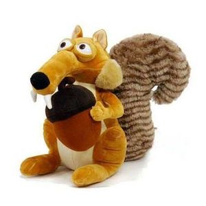 Bambole di peluche Divertente Bambola animale carino L'era glaciale 3 SCRAT Scoiattolo Farcito Bambini Peluche Decorazioni Regalo di compleanno Cuscino antirughe per bambino 230612