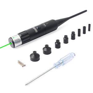 Green Laser Bore Sight Kit da 177 a 50 calibro Green Dot Boresighter con calibratore interruttore on off per fucile da caccia Scope3360119285H