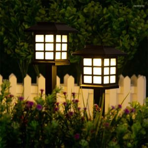 Solar Pathway Lights Lawn Lamp Outdoor Decoration For Garden Yard Landscape Patio Driveway Walkway Lighting