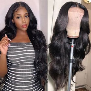 Body Wave Wigs 30 Inch Wig 13x4 Lace Front Human Hair Wigs Brazilian Body Wave Lace Frontal Wig Long Wavy Wig