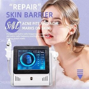 RF Fractional Microneedling Machine Cold Hammer Microneedle RF Face Lifting Stretch Marks Remover Anti-Aging Beauty Device